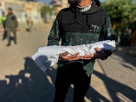 Infant Dead Because of Hypothermia - Gaza