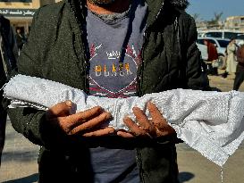 Infant Dead Because of Hypothermia - Gaza