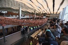 Restoration of The Ancient King Khufu's Second Solar Boat - Cairo