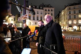 Press Conference by Agricultural Representatives After Meeting with The French President - Paris
