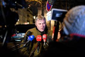 Press Conference by Agricultural Representatives After Meeting with The French President - Paris