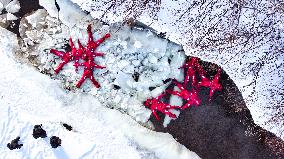 Extreme Cold Ice Floating