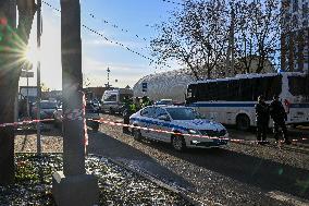 Moscow Explosion Aftermath - Russia