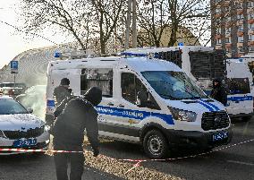 Moscow Explosion Aftermath - Russia