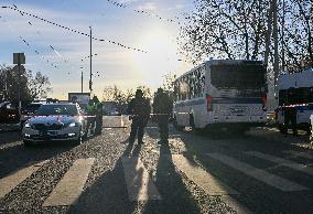 Moscow Explosion Aftermath - Russia