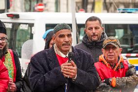 Interfaith Prayer With Food Distribution In Milano - Italy