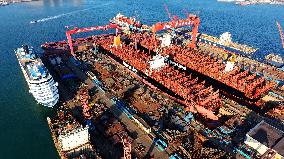 Haixi Bay Offshore Engineering Base in Qingdao
