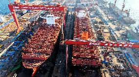 Haixi Bay Offshore Engineering Base in Qingdao