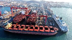 Haixi Bay Offshore Engineering Base in Qingdao