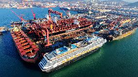 Haixi Bay Offshore Engineering Base in Qingdao