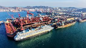 Haixi Bay Offshore Engineering Base in Qingdao