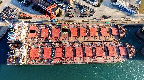 Haixi Bay Offshore Engineering Base in Qingdao