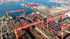 Haixi Bay Offshore Engineering Base in Qingdao