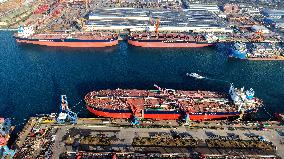 Haixi Bay Offshore Engineering Base in Qingdao