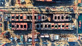 Haixi Bay Offshore Engineering Base in Qingdao