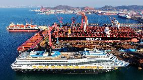 Haixi Bay Offshore Engineering Base in Qingdao