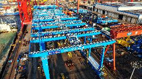 Haixi Bay Offshore Engineering Base in Qingdao