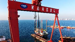 Haixi Bay Offshore Engineering Base in Qingdao