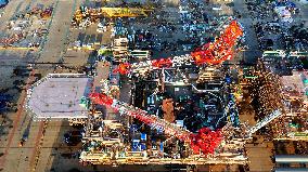 Haixi Bay Offshore Engineering Base in Qingdao