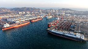 Haixi Bay Offshore Engineering Base in Qingdao