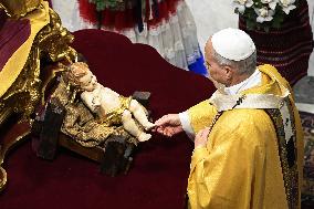 Pope Leo XIV leads The Christmas Midnight Mass - Vatican