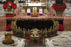 Pope Leo XIV leads The Christmas Midnight Mass - Vatican