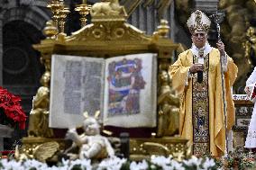 Pope Leo XIV leads The Christmas Midnight Mass - Vatican