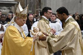Pope Leo XIV leads The Christmas Midnight Mass - Vatican