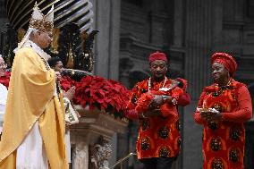 Pope Leo XIV leads The Christmas Midnight Mass - Vatican