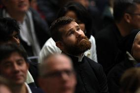 Pope Leo XIV presides over the Christmas Eve Mass