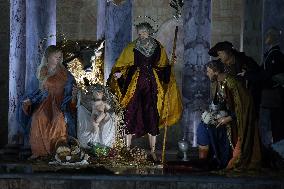 Pope Leo XIV presides over the Christmas Eve Mass