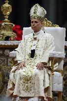 Pope Leo XIV presides over Christmas Mass - Vatica