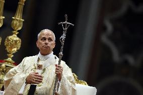 Pope Leo XIV presides over Christmas Mass - Vatica