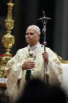 Pope Leo XIV presides over Christmas Mass - Vatica