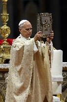 Pope Leo XIV presides over Christmas Mass - Vatica