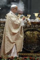 Pope Leo XIV presides over Christmas Mass - Vatica