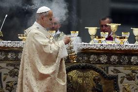 Pope Leo XIV presides over Christmas Mass - Vatica