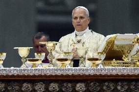Pope Leo XIV presides over Christmas Mass - Vatica