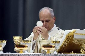 Pope Leo XIV presides over Christmas Mass - Vatica