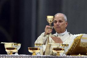 Pope Leo XIV presides over Christmas Mass - Vatica