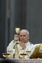 Pope Leo XIV presides over Christmas Mass - Vatica