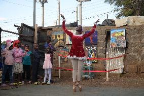 Christmas Ballet Performance at the Kibera Slum - Nairobi