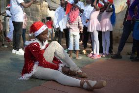 Christmas Ballet Performance at the Kibera Slum - Nairobi