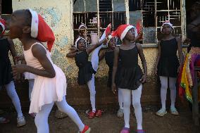 Christmas Ballet Performance at the Kibera Slum - Nairobi