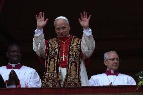 Pope Leo XIV Delivers Urbi et Orbi Blessing - Vatican