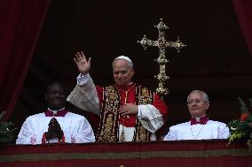 Pope Leo XIV Delivers Urbi et Orbi Blessing - Vatican