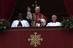 Pope Leo XIV Delivers Urbi et Orbi Blessing - Vatican