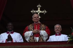 Pope Leo XIV Delivers Urbi et Orbi Blessing - Vatican