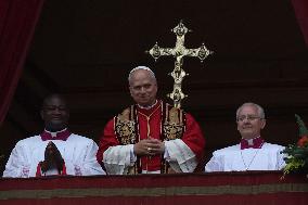 Pope Leo XIV Delivers Urbi et Orbi Blessing - Vatican