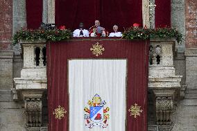 Pope Leo XIV delivers his Christmas Urbi et Orbi blessing message - Vatican